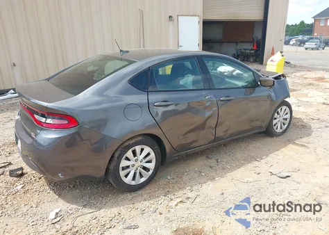 2014 Dodge Dart Sxt from USA, damaged, VIN 1C3CDFBB9ED745482